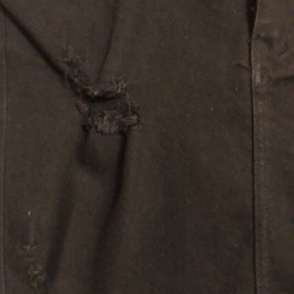 Wax Jean Black Denim Skirt - Picture 2 of 11